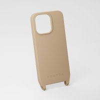 XOUXOU Case mit Ösen für iPhone 13 Pro Max Sand