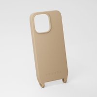 XOUXOU Case mit Ösen für iPhone 13 Pro Sand