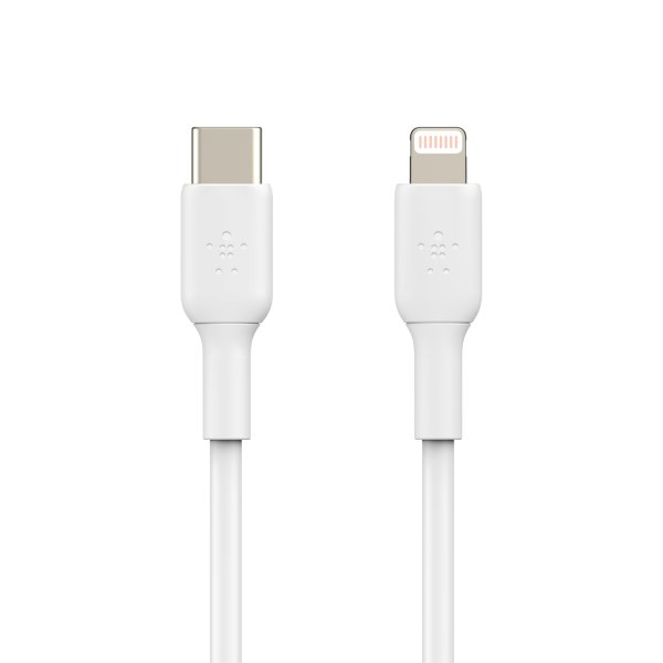 Belkin USB-C auf Lightning Kabel, 2m, Weiß
