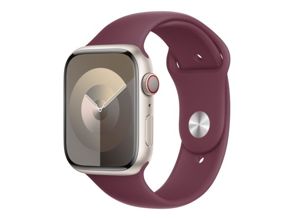 Apple Sportarmband für Apple Watch 45 mm, Mullberry, M/L (150-200 mm Umfang)