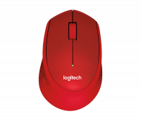 Logitech M330 SILENT PLUS Rot