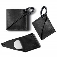 LAUT Prestige Case für Apple AirTag Schwarz