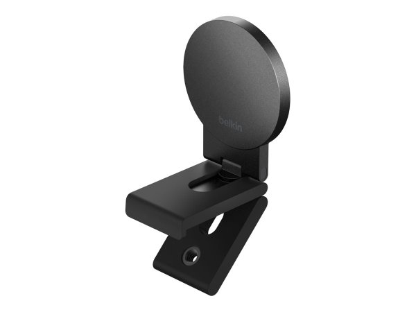 Belkin iPhone-Halter mit MagSafe für Mac-Desktop-Computer und Bildschirme, schwarz