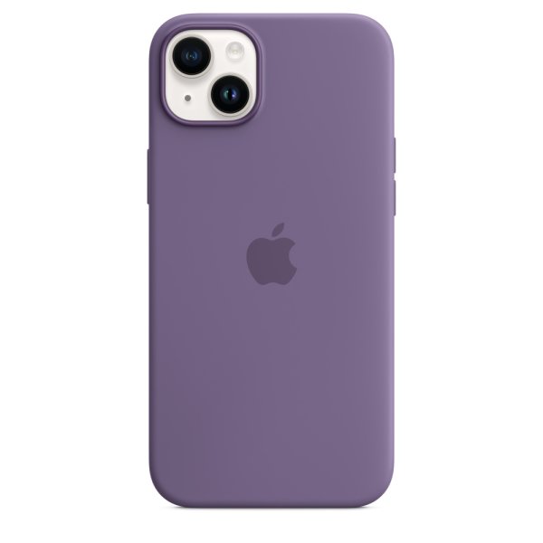 iPhone 14 Plus Silikon Case mit MagSafe - Iris