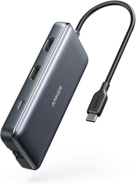 Anker PowerExpand 8 in 1 USB-C PD Media Hub, Dockingstation