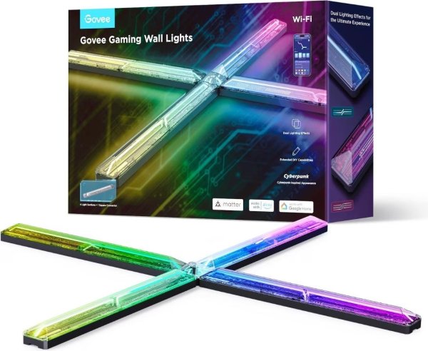 Govee RGBIC Gaming Wall Light (4+1)