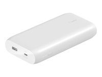 Belkin USB-C Power Delivery Powerbank inkl. Kabel Weiß