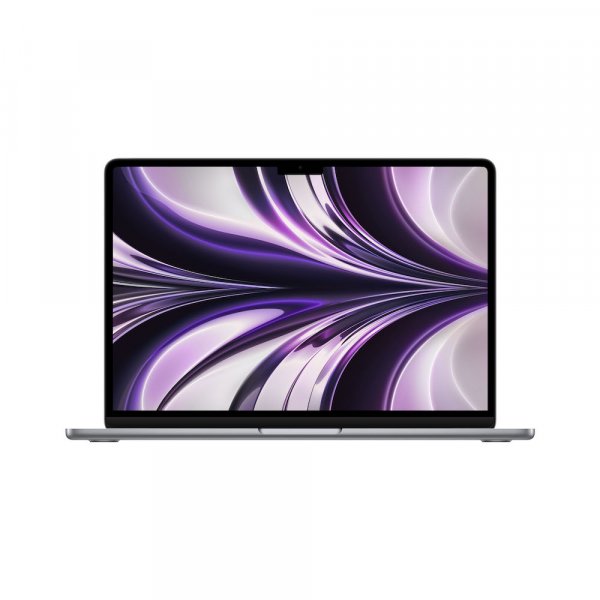 Apple MacBook Air 13", Space Grau, M2 Chip mit 8 Core CPU und 8 Core GPU und 16 Core Neural Engine,