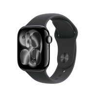 Apple Watch Series 11 Sportarmband Diamantschwarz