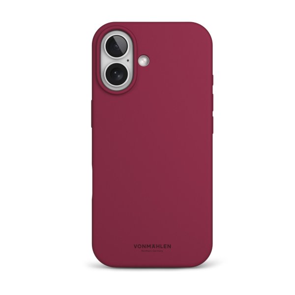 Vonmählen Soft Silikon Case für Apple iPhone 17, Dark Red