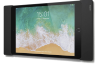 smart things sDock Fix A 10" Wandhalterung für Apple iPad 10,2" (2021 - 2019) / iPad Air (2019) / iP Schwarz