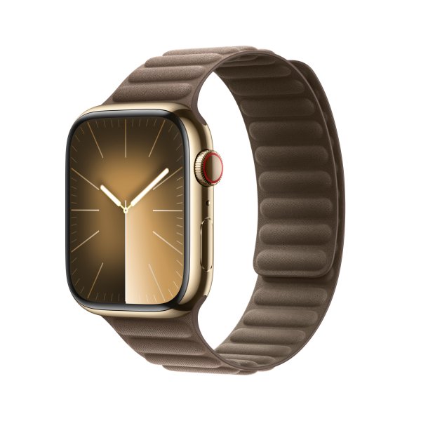 Apple Armband mit Magnetverschluss für Apple Watch 45 mm, Taupe, M/L (140-180 mm Umfang)