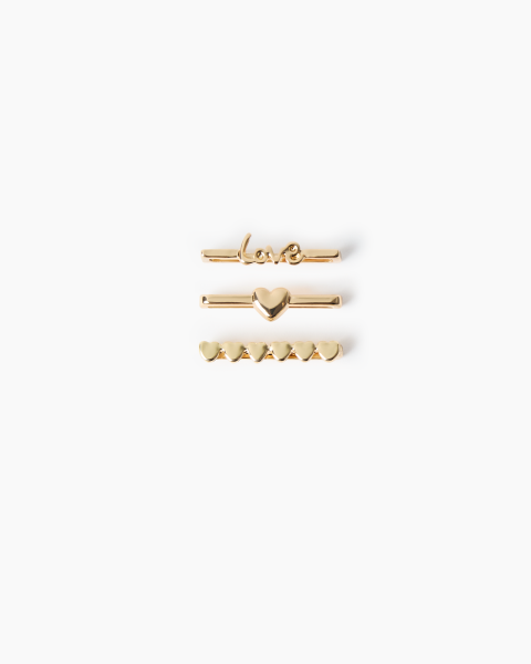 Ideal of Sweden Watch Band Charms Gold