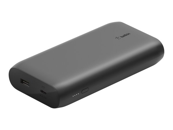 Belkin BOOST CHARGE™ USB-C Power Delivery Powerbank 20.000mAh, 30W, inkl. USB-C-Kabel 15cm, schwarz