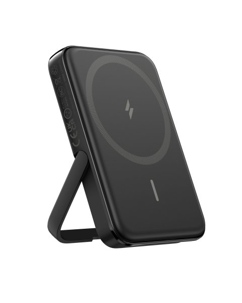 Anker 322 Powerbank mit kabelloser Ladefunktion, 5000mAh, Schwarz