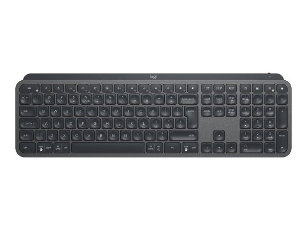 Logitech MX Keys Business, Wireless Tastatur mit Hintergrundbeleuchtung, Bluetooth/Bolt, US Internat