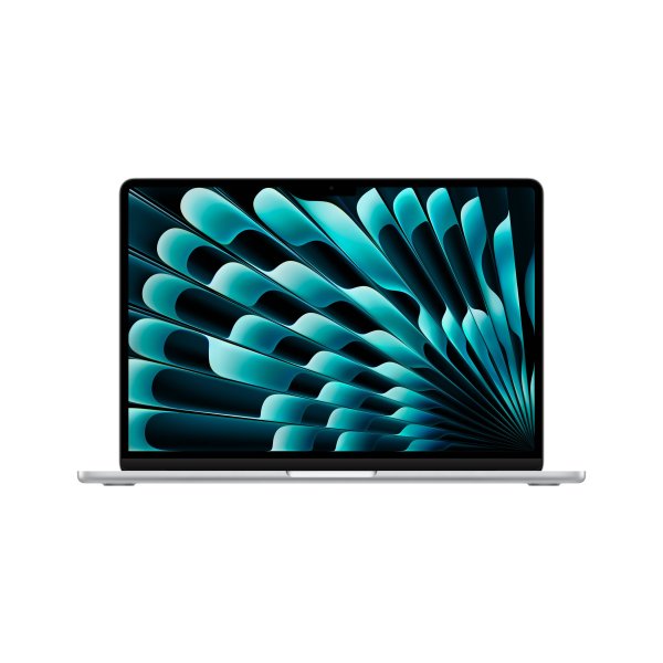 Apple MacBook Air 13", Silber, M3 Chip mit 8-Core CPU, 8-Core GPU und 16-Core Neutral Engine, 8GB, 2