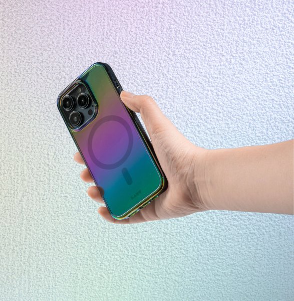 LAUT Holo Case für Apple iPhone 15 Plus, Midnight