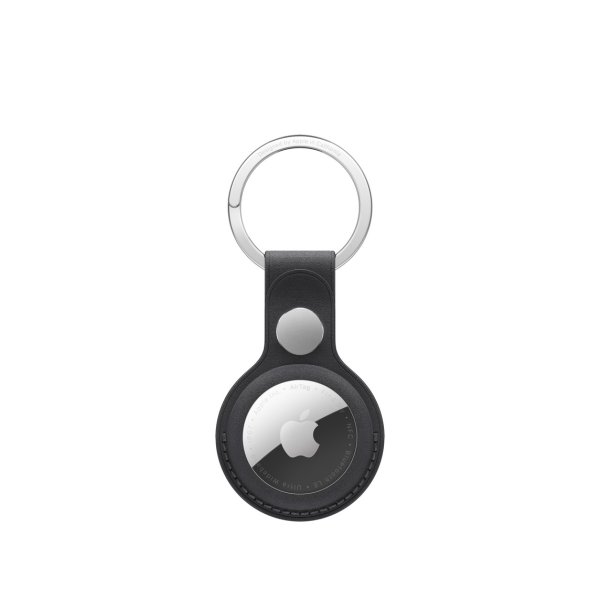 Apple AirTag Feingewebe Schlüsselanhänger, Schwarz