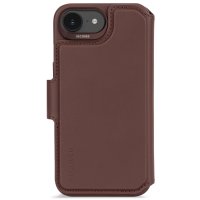 Decoded Detachable Leder Wallet mit MagSafe für iPhone 16e Braun