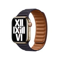 Apple Lederarmband mit Endstück für Apple Watch Tinte