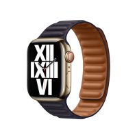 Apple Lederarmband mit Endstück Tinte