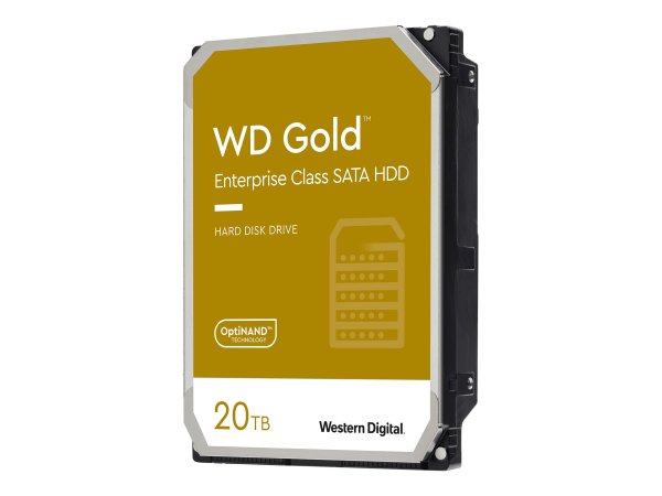 Western Digital WD GOLD SATA HDD Enterprise-Klasse, Interne Festplatte, 20TB