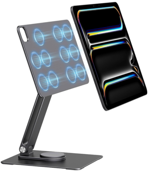 smart things sNaps 11" Tischständer mit Smart Connector Lademöglichkeit für Apple iPad Pro 11" (2025