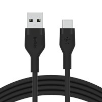 Belkin Flex USB-A auf USB-C Kabel Schwarz