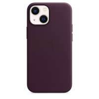 Apple Leder Case für iPhone 13 mini Dunkelkirsch