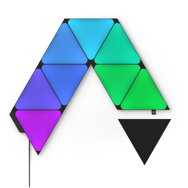 Nanoleaf Shapes Triangles, Starter Kit (9er Pack), Schwarz
