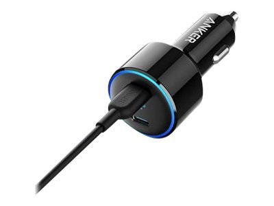 Anker Innovations Anker PowerDrive+ III - Auto-Netzteil - 48 Watt - IQ 3.0 - 2 Ausgabeanschlussstell