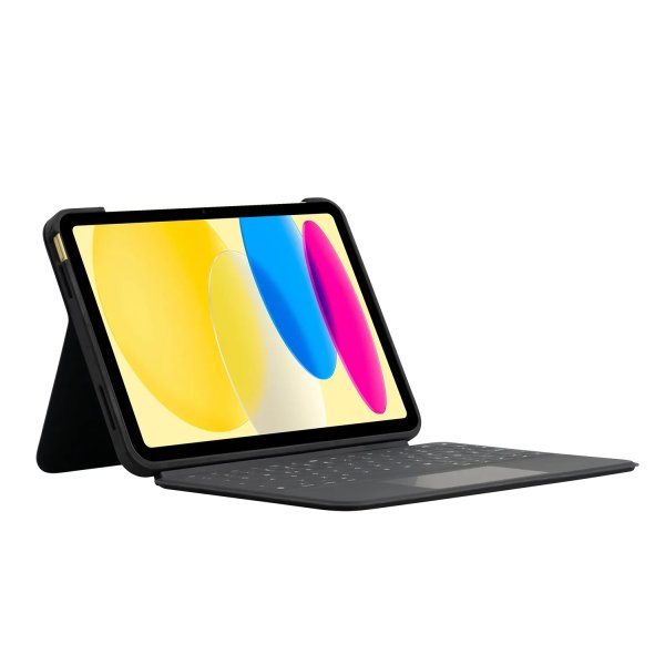 Shockguard Keyboard Folio Protect, Case mit integrierter Tastatur & Trackpad für Apple iPad 11" (A16