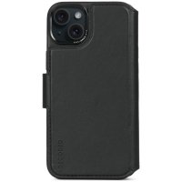 Decoded Leder Wallet mit MagSafe für iPhone 15 Plus Schwarz