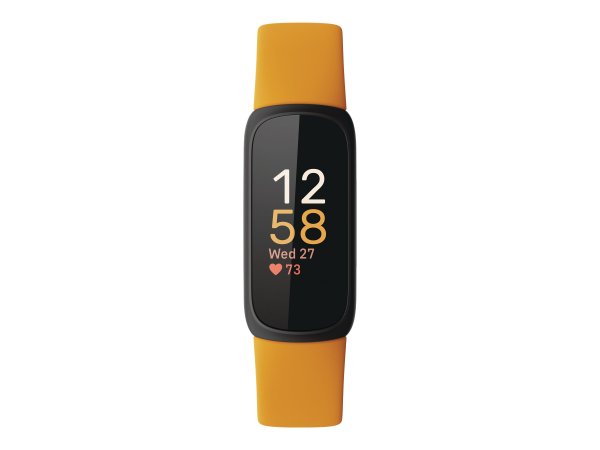 Google Fitbit Inspire 3, Fitness Tracker, Schwarz, Morgensonne, Fitness Tracker