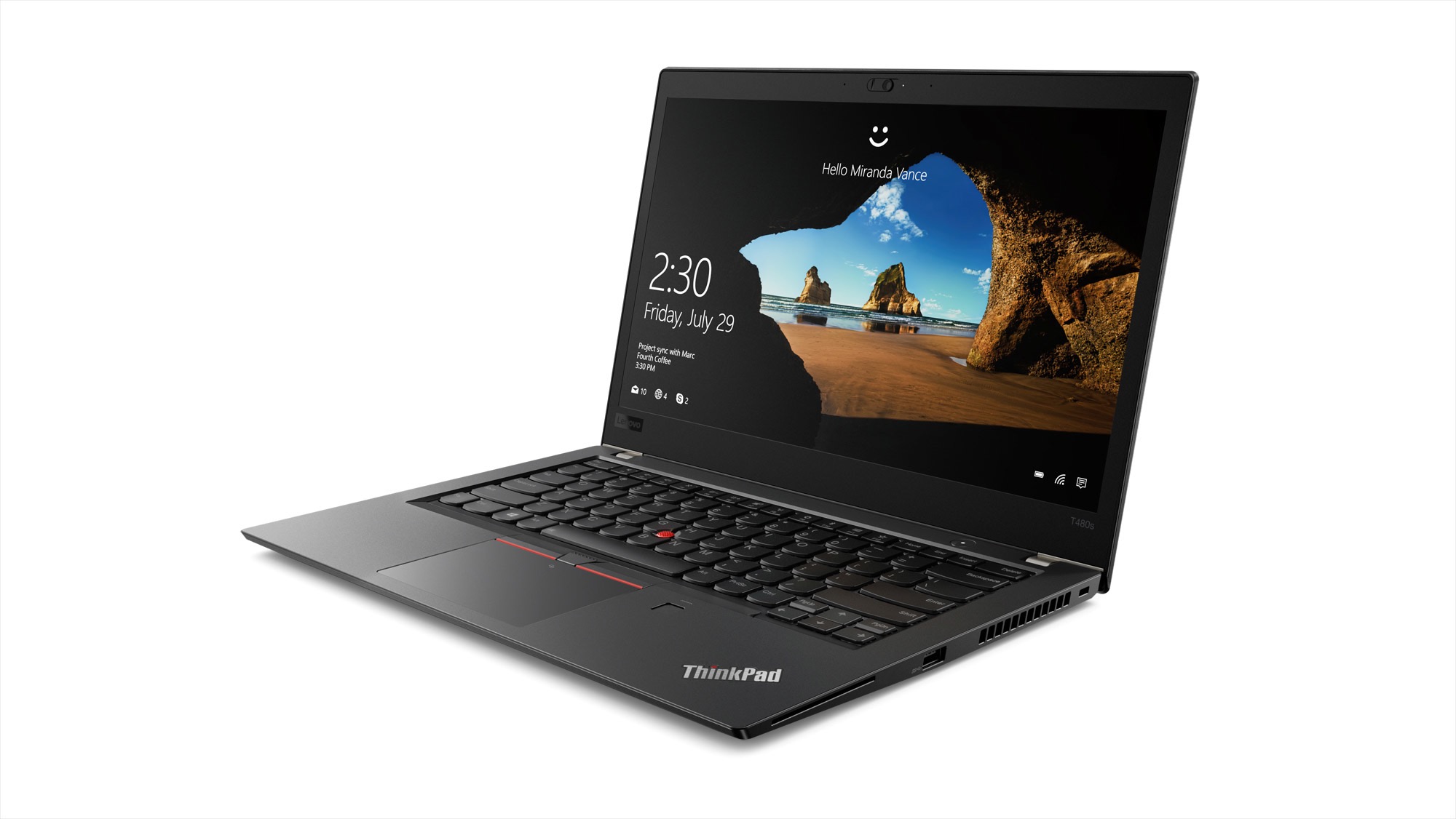 Lenovo ThinkPad T480s 14 Notebook Schwarz Lenovo ThinkPad T480s 14 Notebook Schwarz