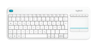Logitech Wirless Touch Keyboard K400 Plus Weiß