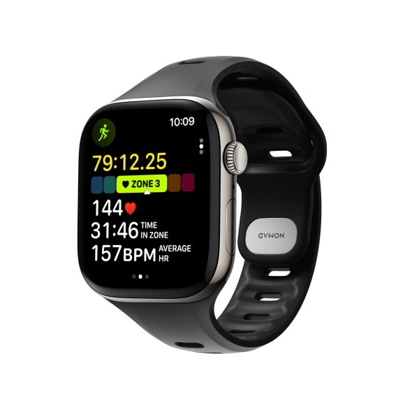 Nomad Tempo Band für Apple Watch 38/40/41/42mm (Series 10/11), Schwarz