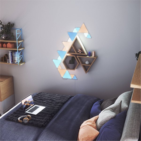 Nanoleaf Shapes Triangles Mini, Erweiterungs-Kit (10er Pack)