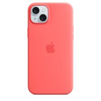 Apple iPhone 15 Plus Silikon Case mit MagSafe Guave