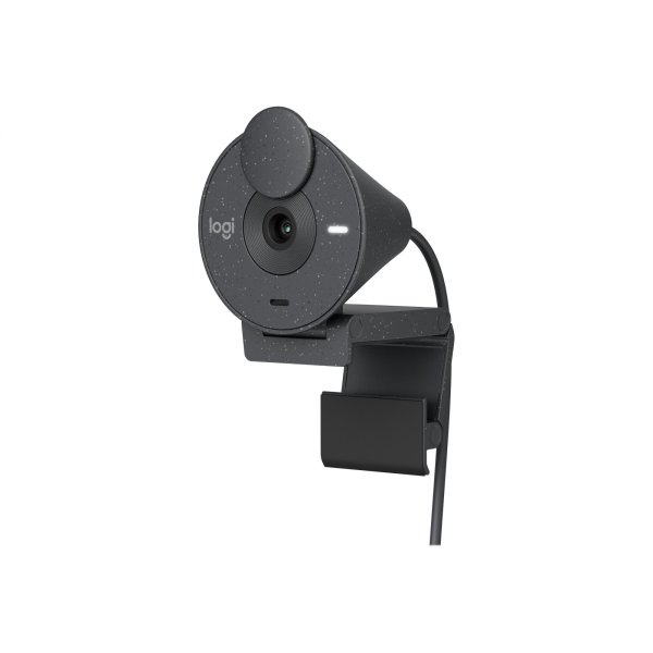 Logitech BRIO 300 Webcam, Full HD (1920 x 1080), USB-C, Grafit