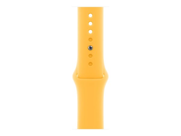 Apple Sportarmband für Apple Watch 45 mm, Warmgelb, S/M (130-180 mm Umfang)