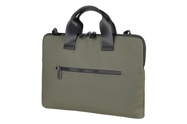 Tucano Gommo Slim Tasche für Apple MacBook Pro 15" / MacBook Pro 16“, wasserdicht, Schlammgrün, Note