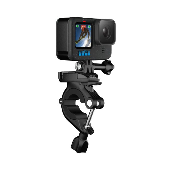 GoPro Halterung für Lenkern, Sitzrohre und Skistöcken, Schwarz