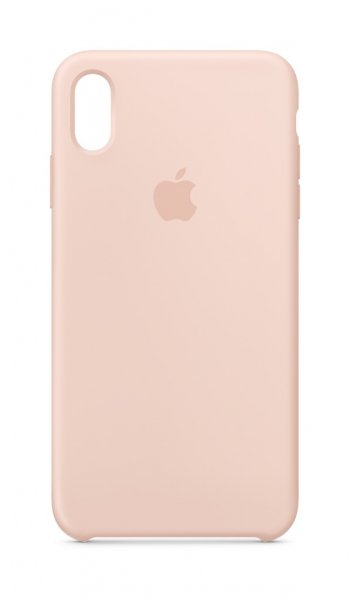 Apple iPhone XS Max Silikon Case, Sandrosa
