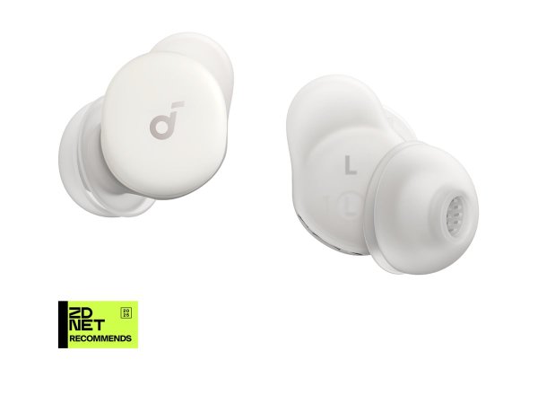ANKER Soundcore Sleep A30 In-Ear Schlafkopfhörer mit Smart ANC für erholsamen Schlaf, Weiß