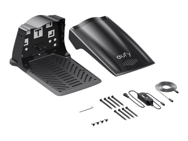eufy Ladestation-Kombination für Mähroboter E15/E18, Schwarz