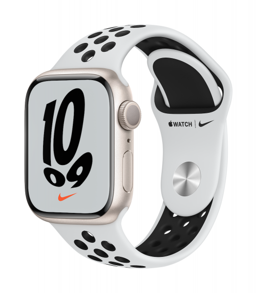 Apple Watch Nike Series 7 Aluminium Polarstern