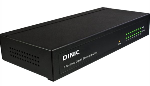 Dinic 8 Port Gigabit Switch 10/100/1000Mbit