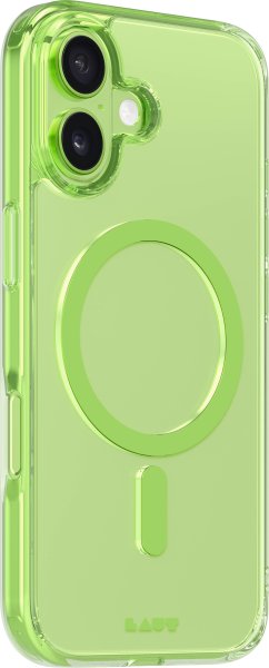 LAUT Crystal Fluro Case für Apple iPhone 17, Grün
